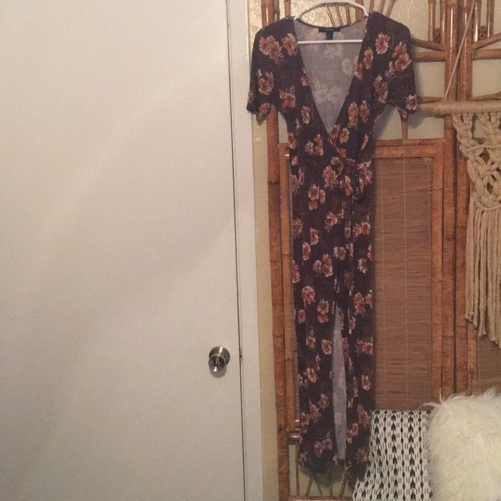 Forever 21, Floral, Wrap, Boho, Bohemian Dress